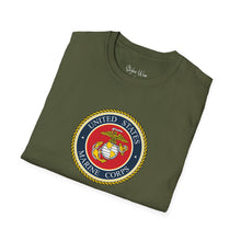 Load image into Gallery viewer, U.S. Marine Corps Emblem | Unisex Softstyle T-Shirt