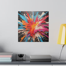 Load image into Gallery viewer, Splashed Paint Pop Wall Art | Square Matte Canvas