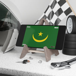 Mauritania Flag Vanity Plate