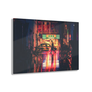 A Walk at Night Acrylic Prints