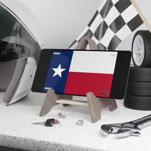 Load image into Gallery viewer, Texas State Flag Vanity Plate