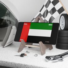 Load image into Gallery viewer, United Arab Emirates Flag Vanity Plate