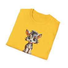 Load image into Gallery viewer, Zebra Buddy | Unisex Softstyle T-Shirt