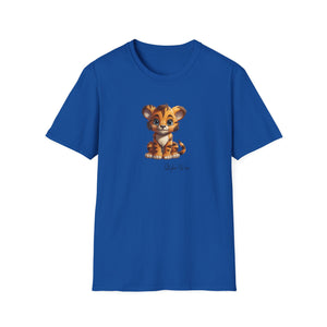 Happy Tiger Cub | Unisex Softstyle T-Shirt