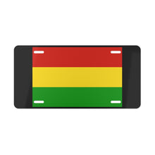 Load image into Gallery viewer, Bolivia Flag Vanity Plate