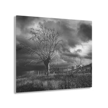 Load image into Gallery viewer, Country Fence Black &amp; White Acrylic Prints