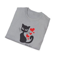 Load image into Gallery viewer, Kitty Hearts | Unisex Softstyle T-Shirt