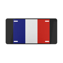 Load image into Gallery viewer, France Flag Vanity Plate