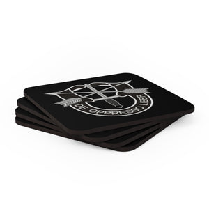 U.S. Army Special Forces Insignia Corkwood Coaster Set
