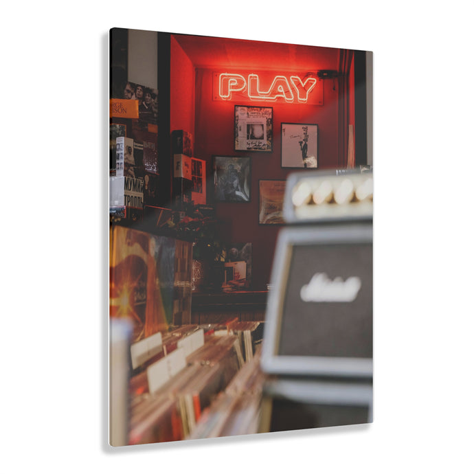 Play Records Acrylic Prints