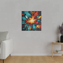 Load image into Gallery viewer, Cosmic Blast Wall Art | Square Matte Canvas