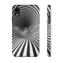 Load image into Gallery viewer, Black &amp; White Illusion | iPhone, Samsung Galaxy, and Google Pixel Tough Cases