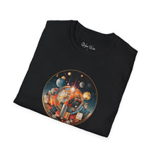 Load image into Gallery viewer, Abstract Cosmic Circle | Unisex Softstyle T-Shirt