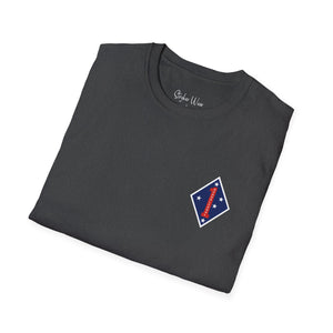 1st Marine Division Patch | Unisex Softstyle T-Shirt