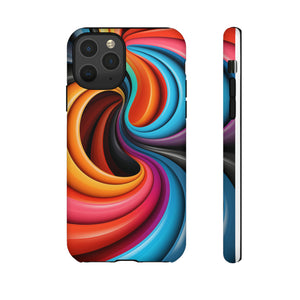 Funky Swirls | iPhone, Samsung Galaxy, and Google Pixel Tough Cases