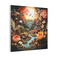 Load image into Gallery viewer, Paper Jungle Wall Art | Square Matte Canvas