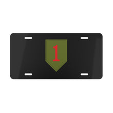 Load image into Gallery viewer, 1st Infantry Division Patch Vanity Plate