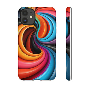 Funky Swirls | iPhone, Samsung Galaxy, and Google Pixel Tough Cases