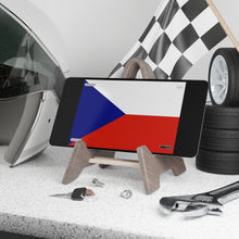 Load image into Gallery viewer, Czech Republic Flag Vanity Plate