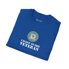 Load image into Gallery viewer, U.S. Coast Guard Veteran 2 | Unisex Softstyle T-Shirt