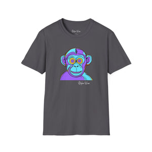 Funky Monkey Pop Art | Unisex Softstyle T-Shirt