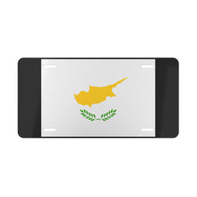 Load image into Gallery viewer, Cyprus Flag Vanity Plate