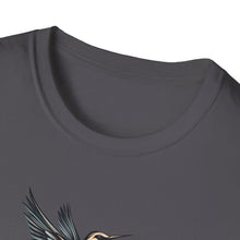 Load image into Gallery viewer, Vintage Tattoo Style Bird | Unisex Softstyle T-Shirt