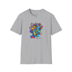 Abstract Portrait | Unisex Softstyle T-Shirt