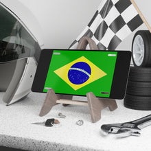 Load image into Gallery viewer, Brazil Flag Vanity Plate