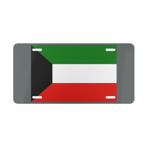 Kuwait Flag Vanity Plate