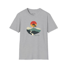 Load image into Gallery viewer, Sunset on the Savanna Minimalist Art | Unisex Softstyle T-Shirt