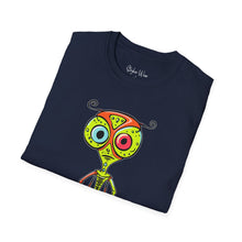 Load image into Gallery viewer, Funky Abstract Alien Sketch | Unisex Softstyle T-Shirt