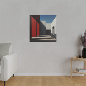 Modern Count Wall Art | Square Matte Canvas