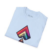 Load image into Gallery viewer, Abstract Spades | Unisex Softstyle T-Shirt