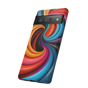 Funky Swirls | iPhone, Samsung Galaxy, and Google Pixel Tough Cases