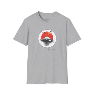 Mountain Island Sunset | Unisex Softstyle T-Shirt