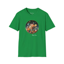 Load image into Gallery viewer, Abstract Cosmic Circle | Unisex Softstyle T-Shirt