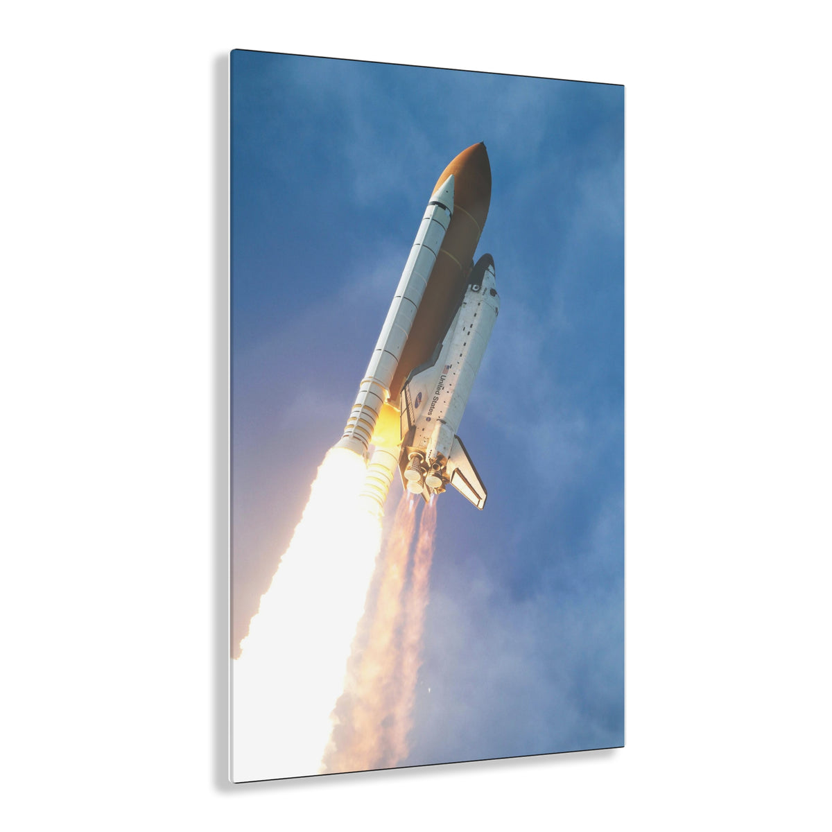 Launch of Space Shuttle Atlantis Acrylic Prints – Stryker Wear