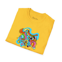 Load image into Gallery viewer, Abstract Colorful Drawing | Unisex Softstyle T-Shirt