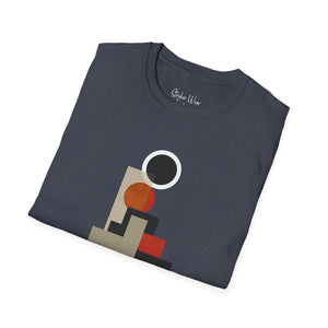Minimalist Shapes Art | Unisex Softstyle T-Shirt