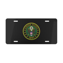 Load image into Gallery viewer, U.S. Army Emblem Vanity Plate