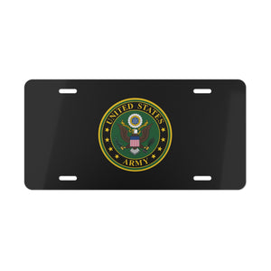 U.S. Army Emblem Vanity Plate