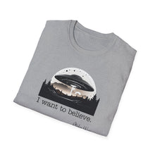 Load image into Gallery viewer, UFO I Want to Believe | Unisex Softstyle T-Shirt