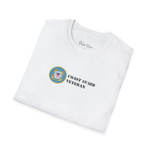 Load image into Gallery viewer, U.S. Coast Guard Veteran | Unisex Softstyle T-Shirt