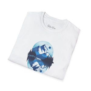 Blue Mountain Reflection | Unisex Softstyle T-Shirt