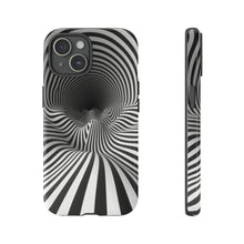 Load image into Gallery viewer, Black &amp; White Illusion | iPhone, Samsung Galaxy, and Google Pixel Tough Cases