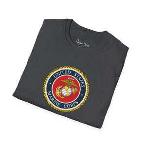 U.S. Marine Corps Emblem | Unisex Softstyle T-Shirt