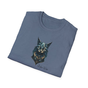 Judging Cat | Unisex Softstyle T-Shirt