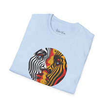 Load image into Gallery viewer, Abstract Face to Face Art | Unisex Softstyle T-Shirt