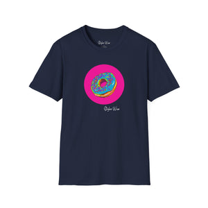 Neon Pink Donut | Unisex Softstyle T-Shirt